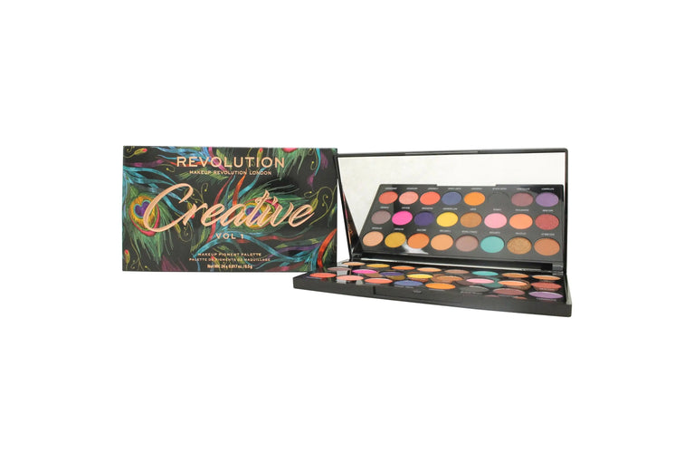 Makeup Revolution Creative Vol.1 Ögonskuggspalett 12g Makeup Revolution