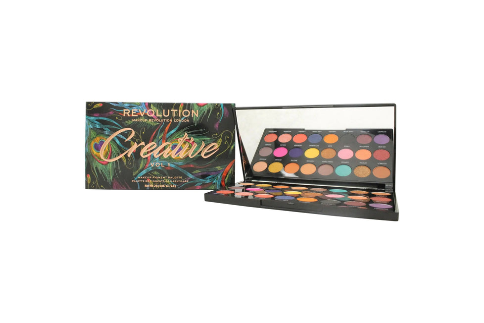 Makeup Revolution Creative Vol.1 Ögonskuggspalett 12g Makeup Revolution