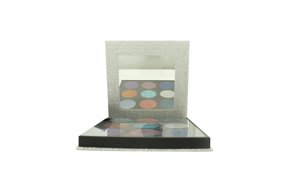 Makeup Revolution Pressat Glitter Ögonskuggspalett 9 x 1.5g - Illusion Makeup Revolution