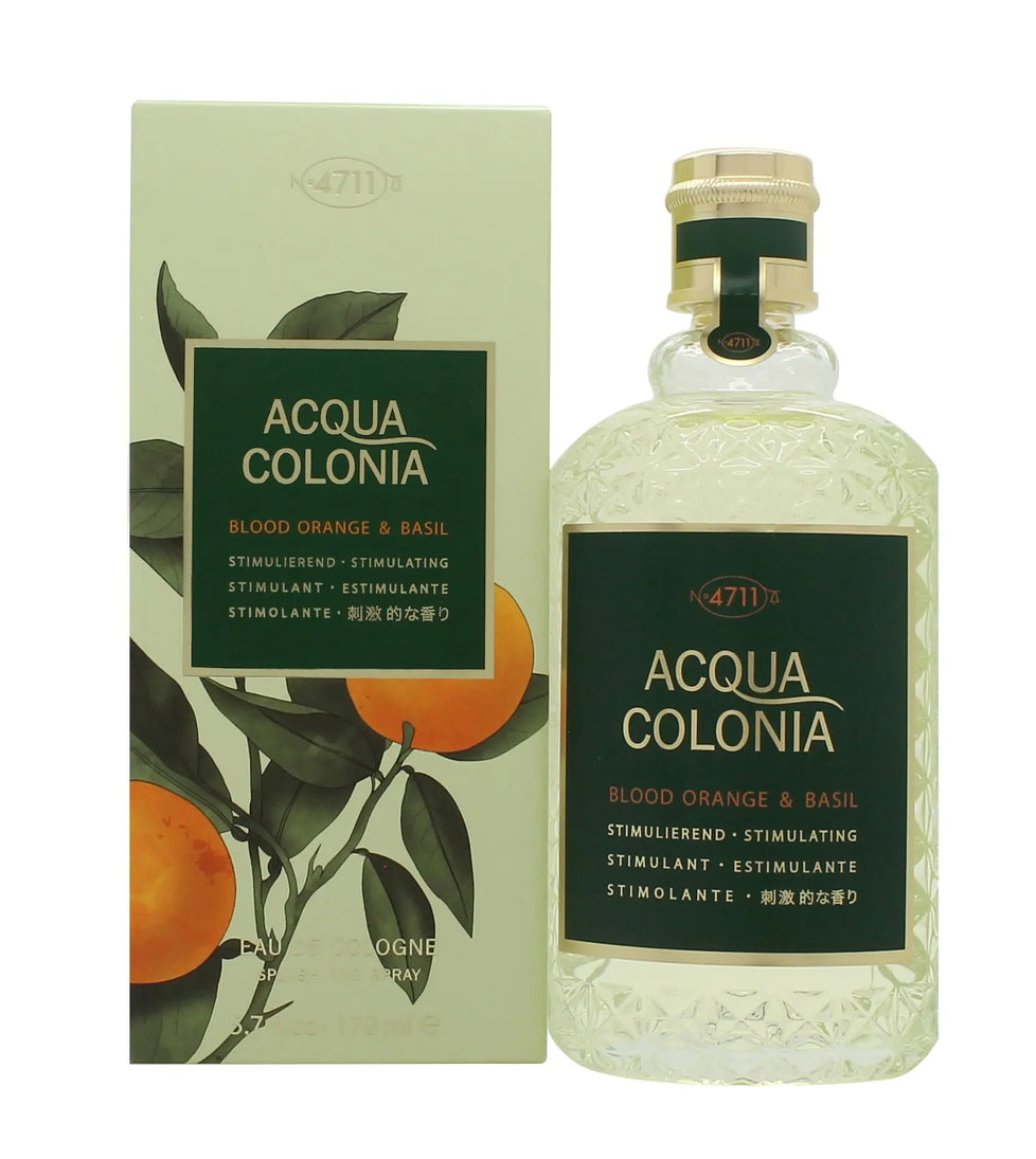 Mäurer & Wirtz 4711 Acqua Colonia Blood Orange & Basil Eau de Cologne 170ml Spray Mäurer & Wirtz