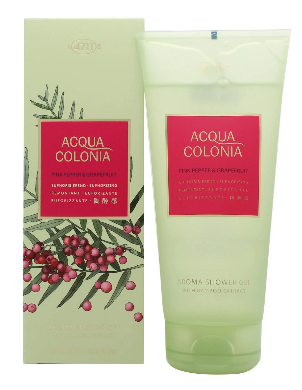 Mäurer & Wirtz 4711 Acqua Colonia Pink Pepper & Grapefruit Duschgel 200ml Mäurer & Wirtz