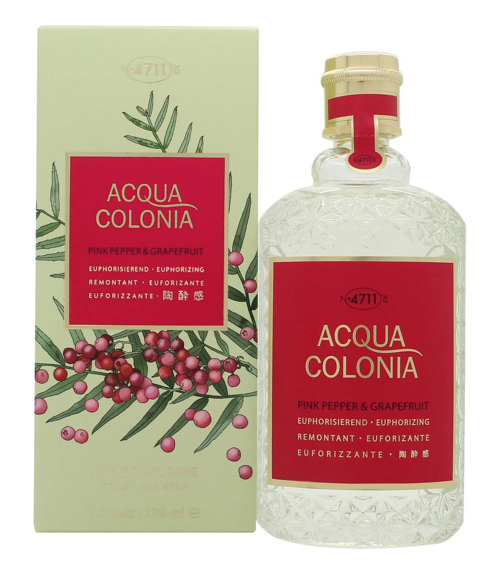 Mäurer & Wirtz 4711 Acqua Colonia Pink Pepper & Grapefruit Eau de Cologne 170ml Spray Mäurer & Wirtz