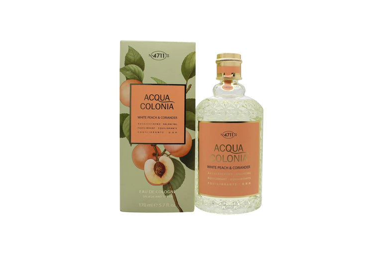 Mäurer & Wirtz 4711 Acqua Colonia White Peach & Coriander Eau de Cologne 170ml Spray Mäurer & Wirtz