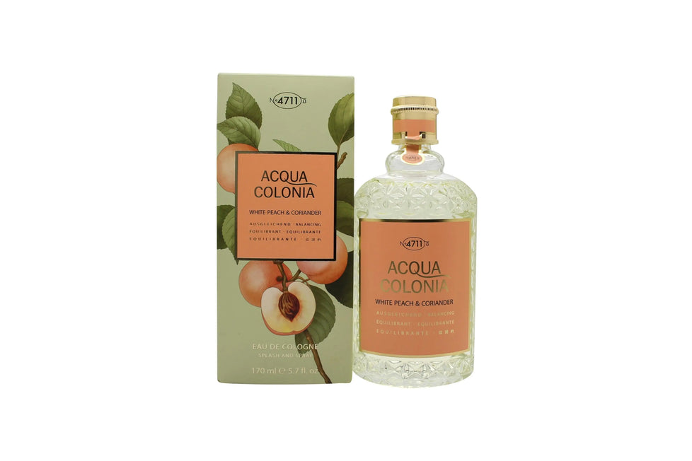 Mäurer & Wirtz 4711 Acqua Colonia White Peach & Coriander Eau de Cologne 170ml Spray Mäurer & Wirtz