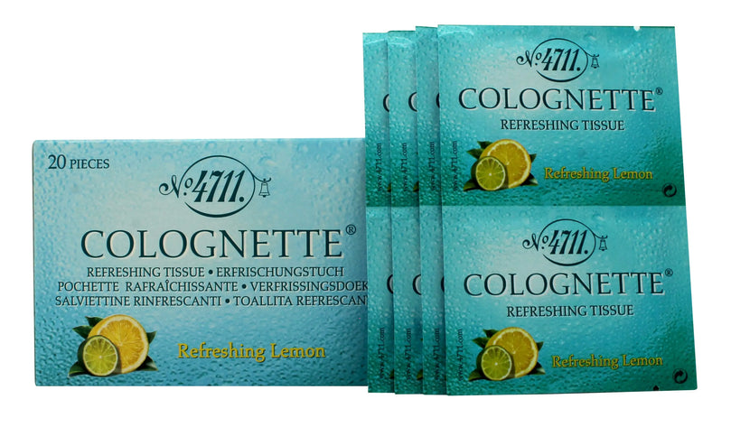 Mäurer & Wirtz 4711 Refreshing Lemon Tissue Pack - 20 Stycken Mäurer & Wirtz