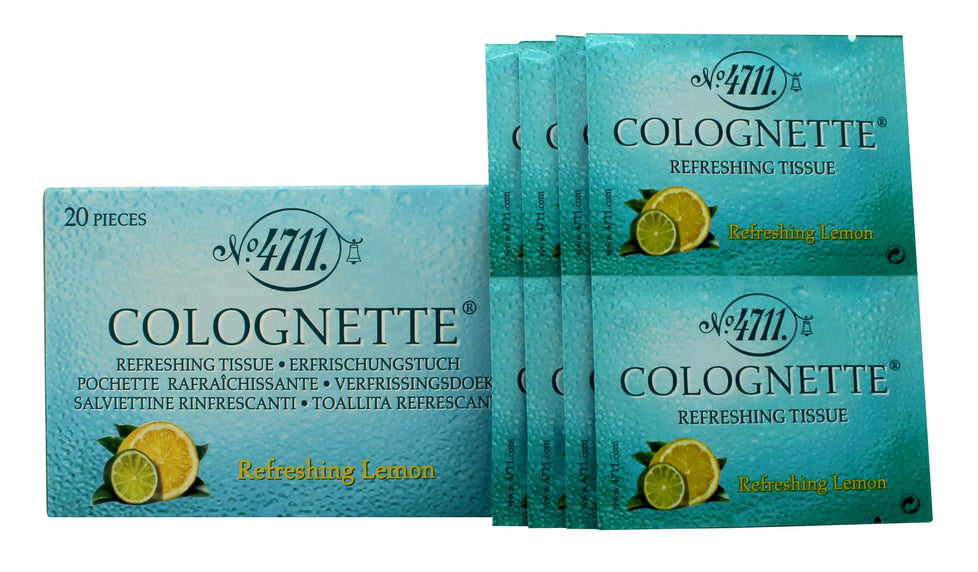 Mäurer & Wirtz 4711 Refreshing Lemon Tissue Pack - 20 Stycken Mäurer & Wirtz