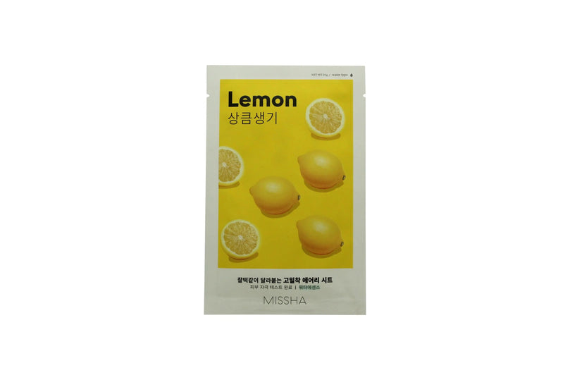 Missha Airy Fit Sheet Mask 19g - Lemon Missha