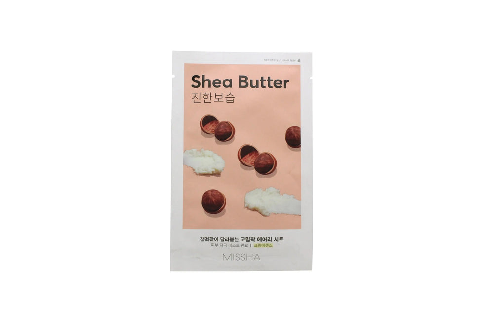 Missha Airy Fit Sheet Mask 19g - Shea Butter Missha