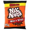 Nik Naks Nice 'N' Spicy Crisps 75g,[PM £1.25 ], Case of 20 Nik Naks