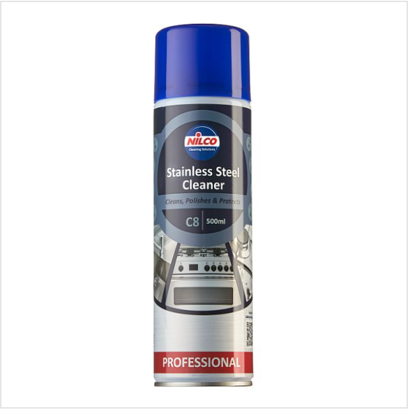 Nilco Professional Stainless Steel Cleaner C8 750ml British Hypermarket-uk