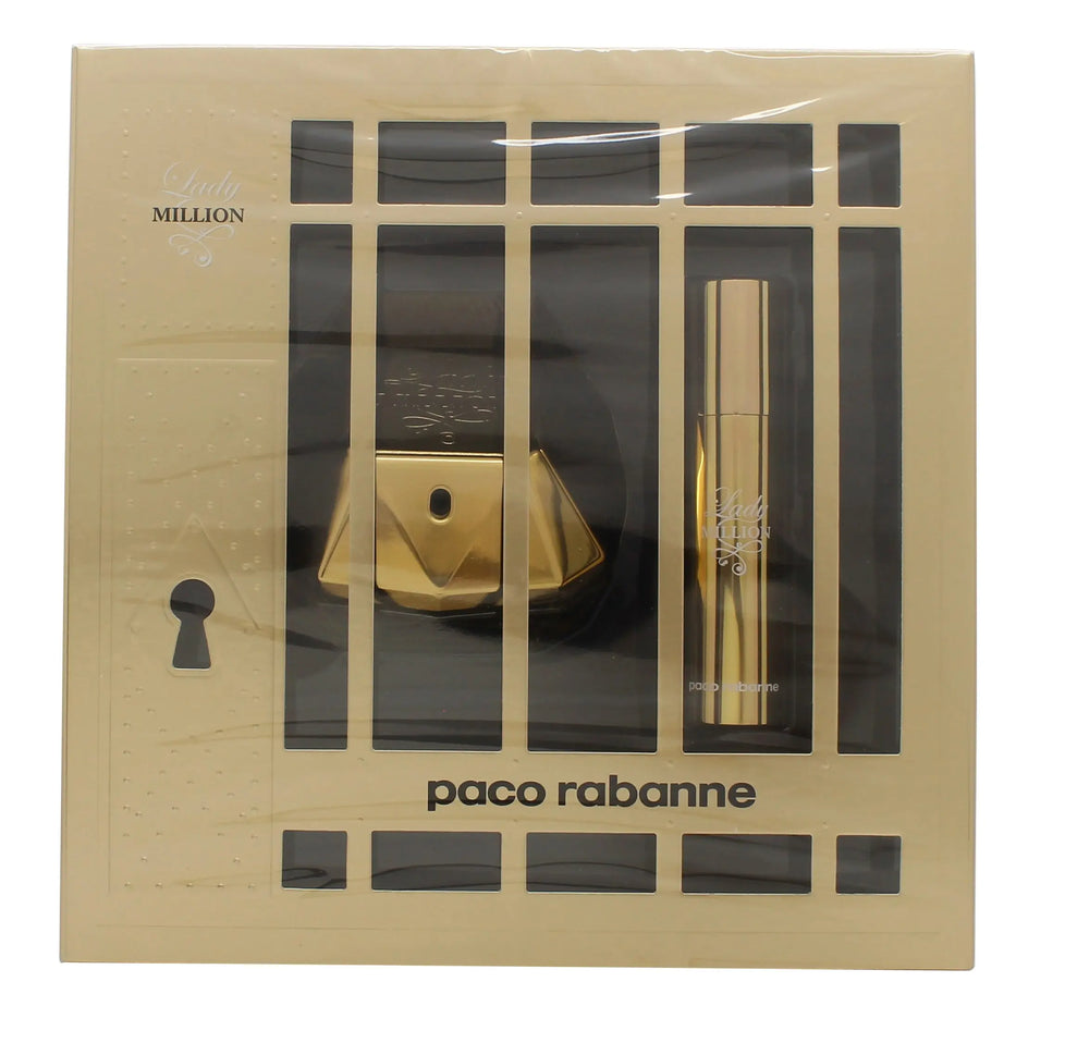 Paco Rabanne Lady Million Gift Set 50ml EDP + 10ml EDP Paco Rabanne