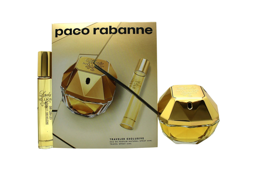 Paco Rabanne Lady Million Presentset 80ml EDP + 20ml EDP Paco Rabanne