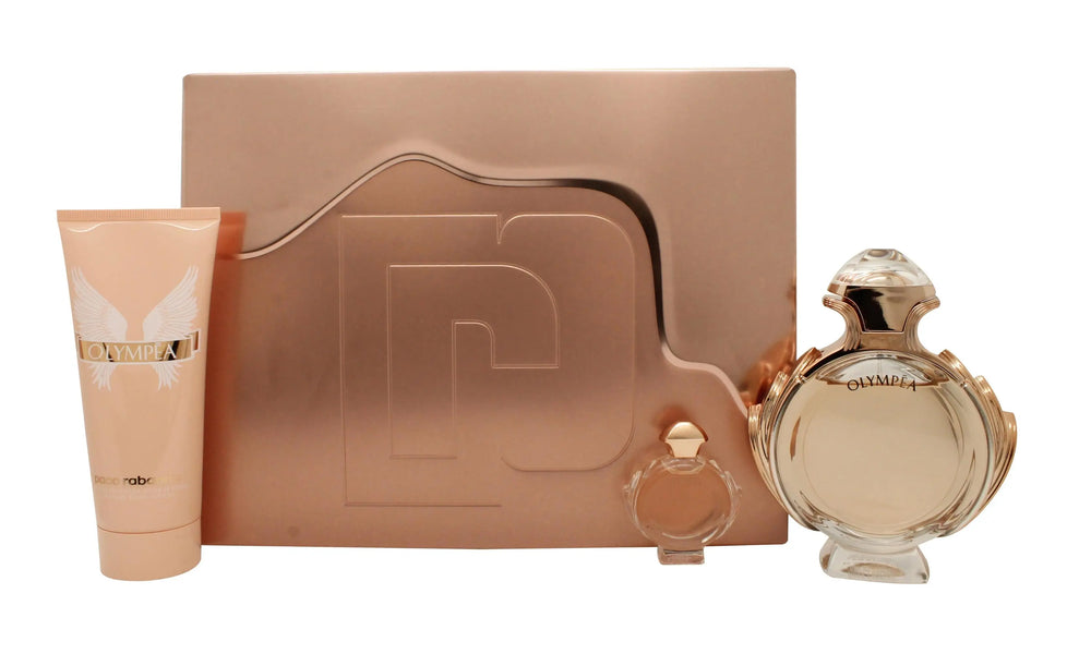 Paco Rabanne Olympea Presentset 80ml EDP + 100ml Body Lotion + 6ml EDP Paco Rabanne