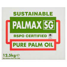 Palmax SG Sustainable Pure Palm Oil 12.5kg Palmax