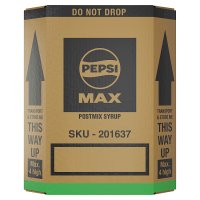 Pepsi Max Cola Postmix Syrup 7 Litres