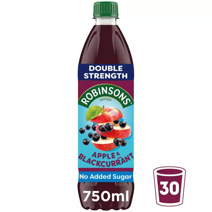 Robinsons Apple & Blackcurrant 750ml [PM £1.49 ] (Case of 12) Robinsons