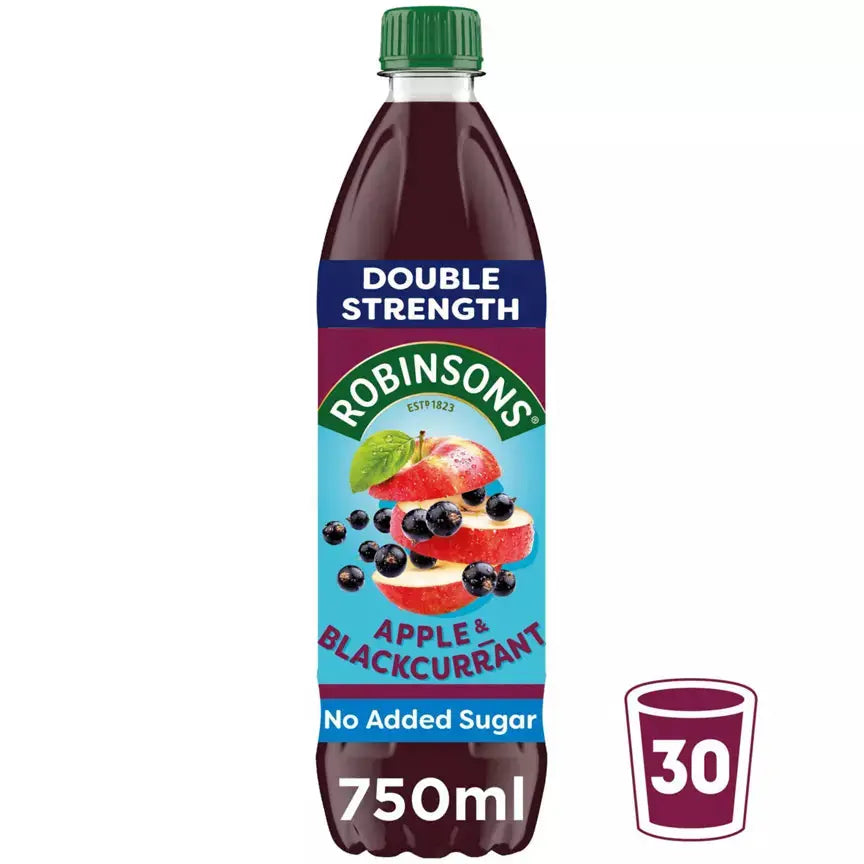 Robinsons Apple & Blackcurrant 750ml [PM £1.49 ] (Case of 12) Robinsons