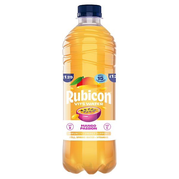 Rubicon Vits Water Mango Passion 500ml x 12