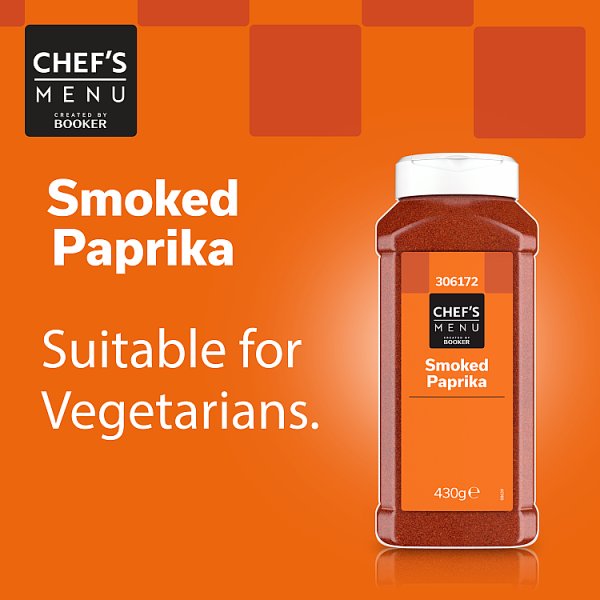 Chef's Menu Smoked Paprika 430g x 6