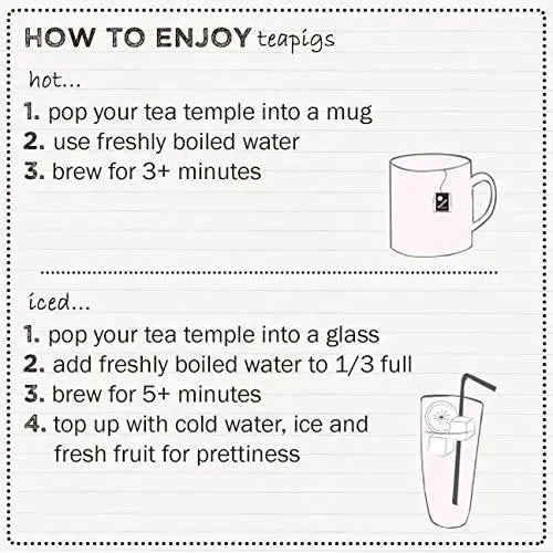 Teapigs Peppermint Leaves 50 Biodegradable Tea Temples 100g, Case of 6 Teapigs