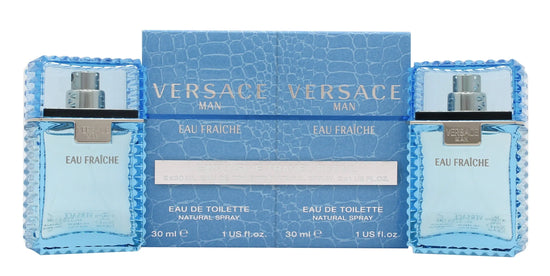 Versace Man Eau Fraiche Gift Set 2 x 30ml EDT Sprej Versace
