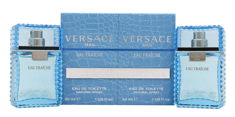 Versace Man Eau Fraiche Gift Set 2 x 30ml EDT Sprej Versace