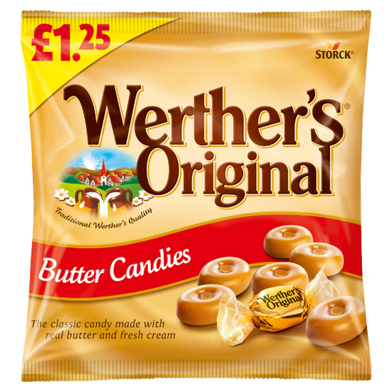 Werther's Original Butter Candies 110g, Case of 12 Werther's Original