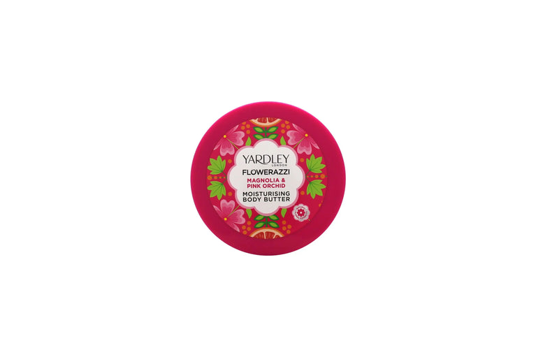 Yardley Flowerazzi Magnolia & Pink Orchid Body Butter 200ml Yardley
