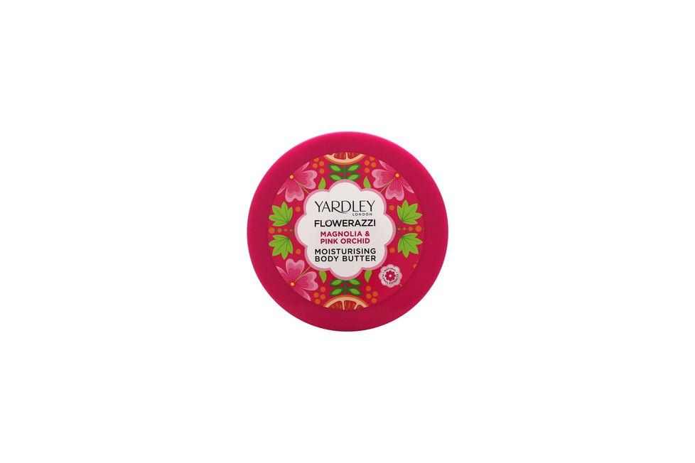 Yardley Flowerazzi Magnolia & Pink Orchid Body Butter 200ml Yardley