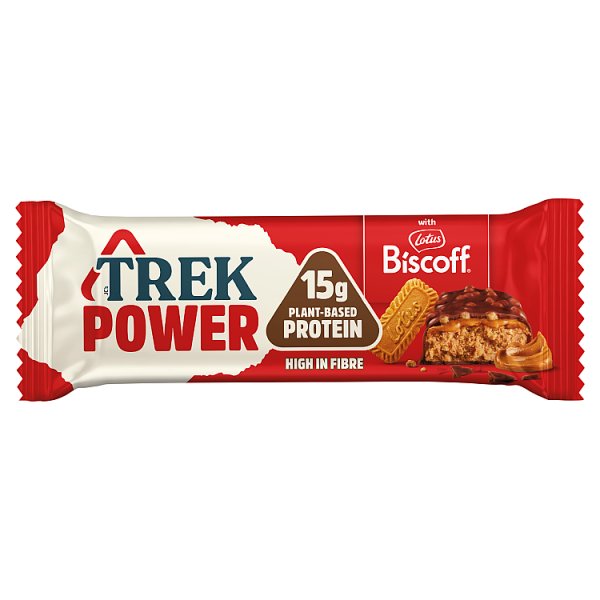 TREK Power Biscoff® Protein Bar 55g Case of 16