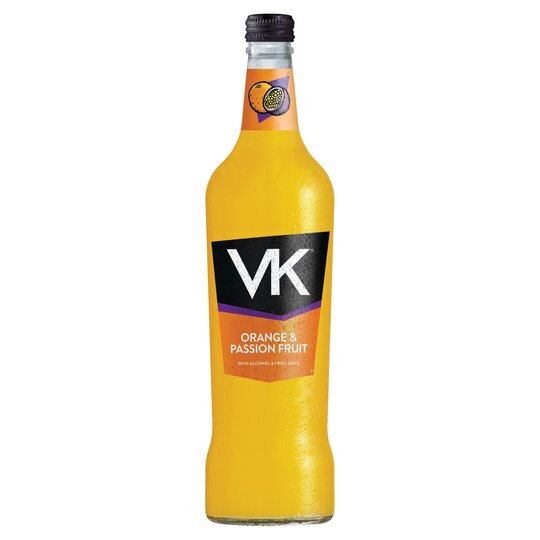 VK Orange & Passion Fruit 70cl, Case of 6 VK
