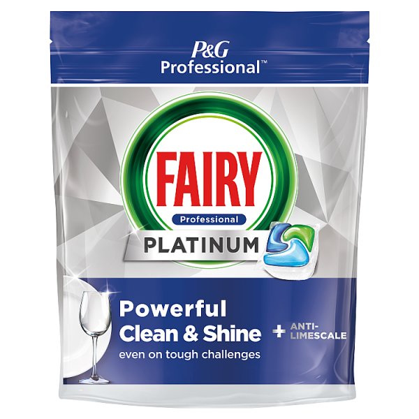 Fairy Professional Platinum Dishwasher Tablets Case of 1 Fairy