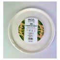 Bagasse Pizza Plates 32.5cm 50Pcs Eco