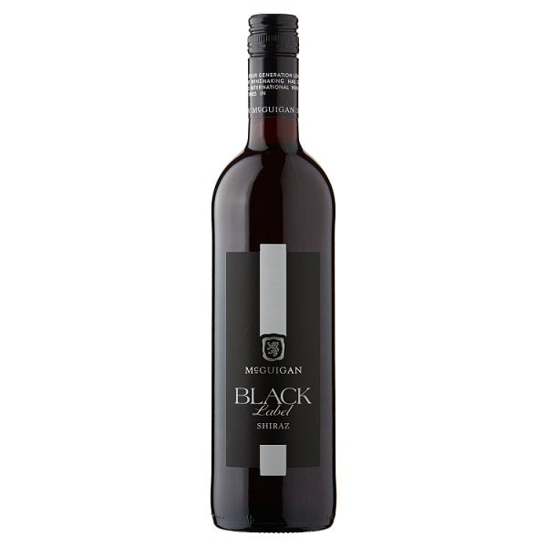 McGuigan Black Label Shiraz Australian Red Wine 75cl Case of 6 McGuigan