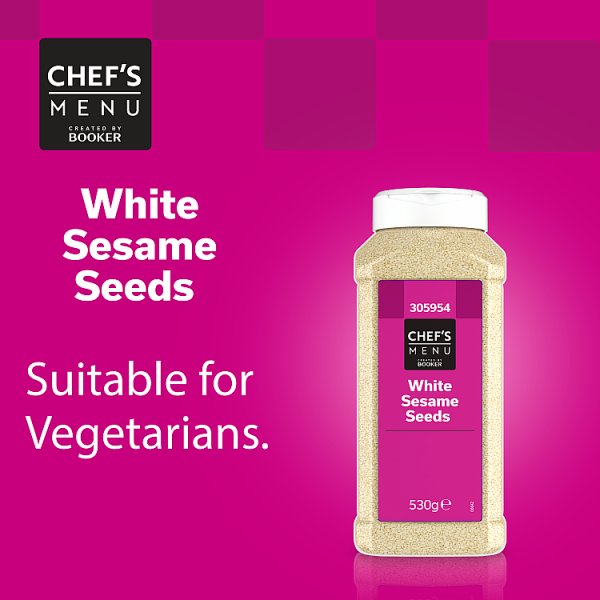 Chef's Menu White Sesame Seeds 530g