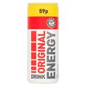 Euro Shopper Original Energy Drink 250ml [PM 50p], Case of 24 Euro Shopper