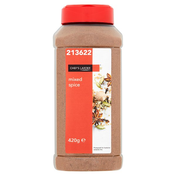 Chef's Larder Mixed Spice 420g, Case of 6 British Hypermarket-uk Chef's Larder