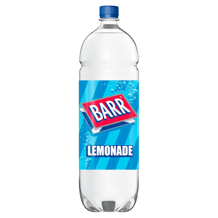 BARR Lemonade Soft Drink Bottle 2L Case of 6