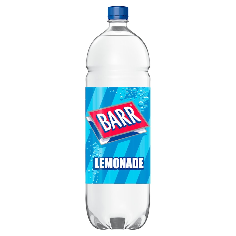BARR Lemonade Soft Drink Bottle 2L Case of 6