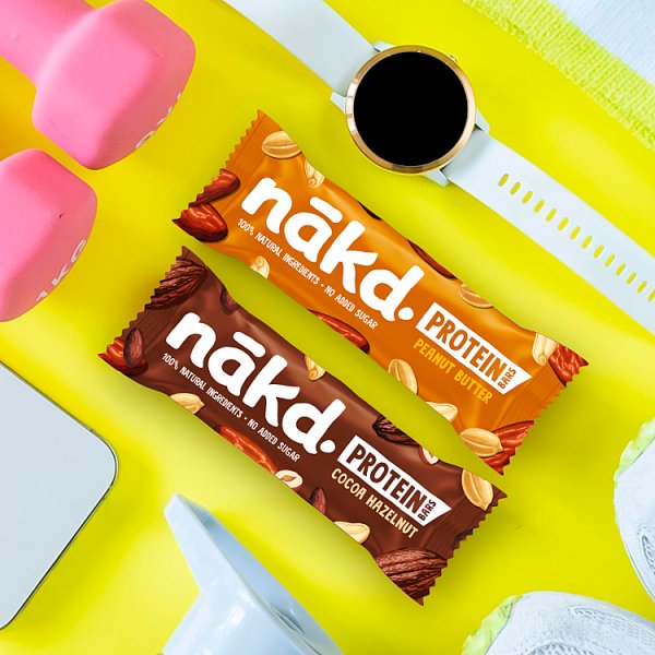 nakd. Protein Cocoa Hazelnut Fruit & Nut Bar 45g x 16