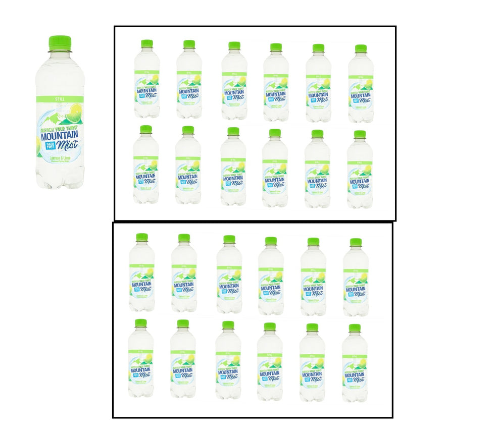 Mountain Mist Still Lemon & Lime Flavoured Spring Water 500ml x 12 x 2 cases