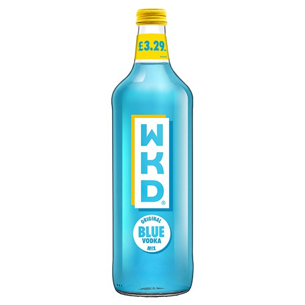 WKD Original Blue Vodka Mix 6 x 700ml Case of 6