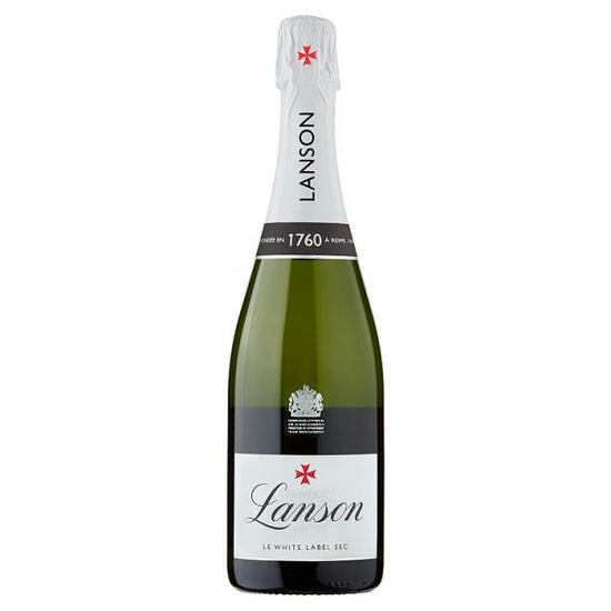 Lanson Champagne Le White Label Sec 750ml  Case of 1 Lanson