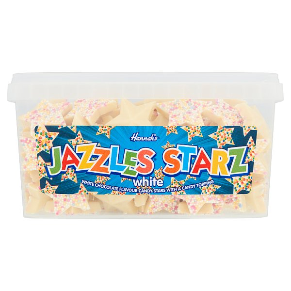 Hannah's Jazzles Starz White 700g Case of 1