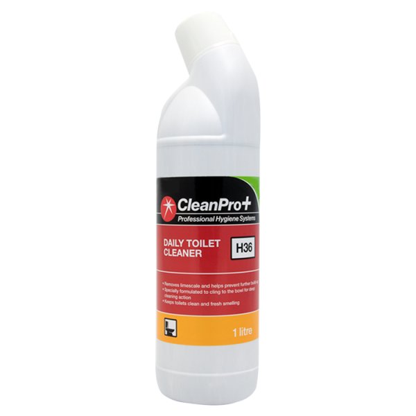 CleanPro+ Daily Toilet Cleaner H36 1 Litre Case of 6 CleanPro+