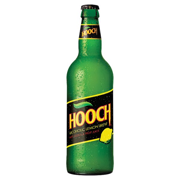 Hooch Alcoholic Lemon Brew with Vodka & Fruit Juice 500ml Case of 12