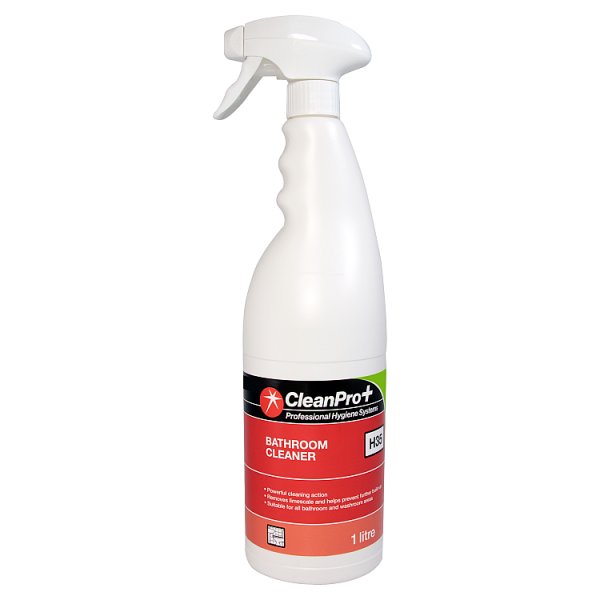 CleanPro+ Bathroom Cleaner H35 1 Litre Case of 1 British Hypermarket-uk