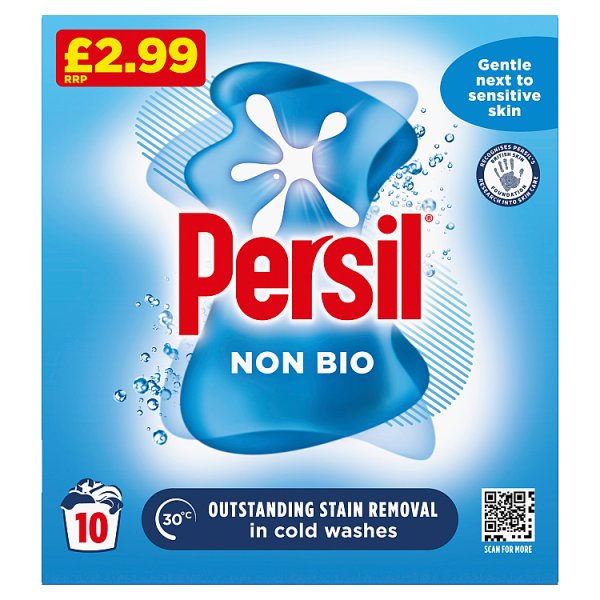 Persil Washing Powder Non Bio 10 washes (500 g) Case of 7 Persil