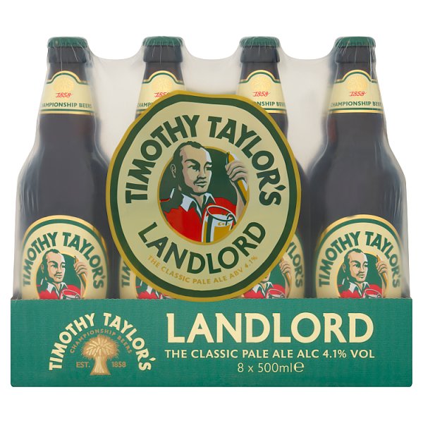 Timothy Taylor's Landlord The Classic Pale Ale 8 x 500ml Case of 8