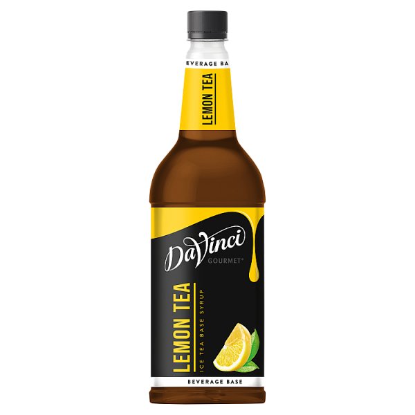 DaVinci Gourmet Lemon Tea Ice Tea Base Syrup 1L Case of 1 DaVinci